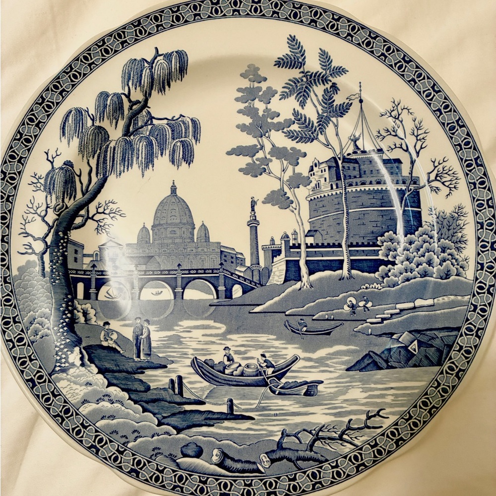 Spode Blue Room Collection Plate 11”Made in England